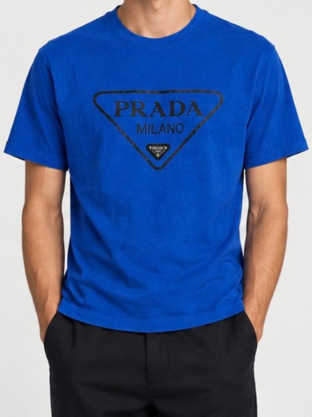 Prada Logo Tee (L)